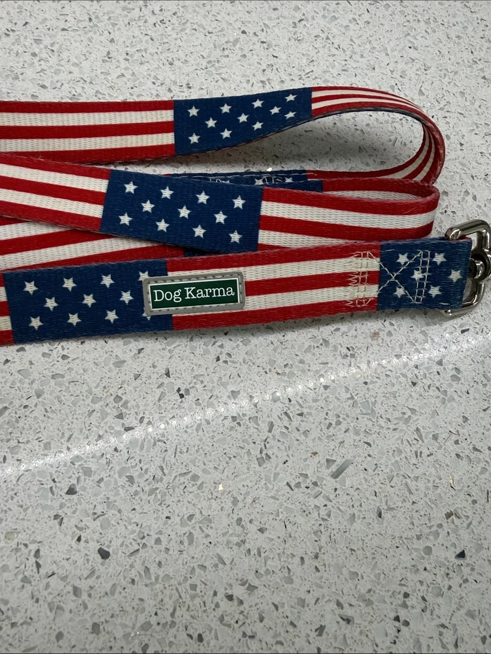 Karma American Flag Dog Leash - Red, White & Blue